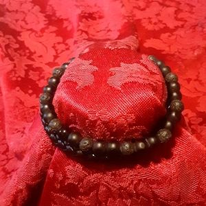 Beaded And Braided Bracelet